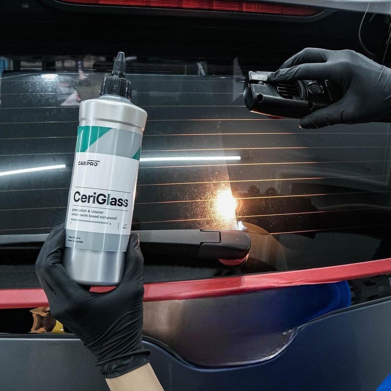 CarPro مركب تنظيف وتلميع الزجاج CeriGlass - 500 مل (17 أونصة) - Image 4